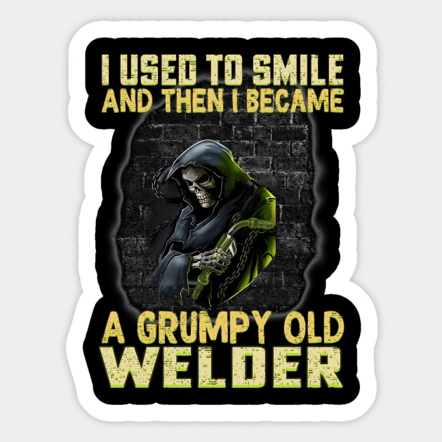 Welder Sticker by banayan